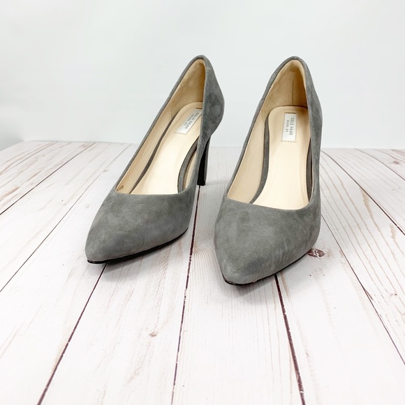 Cole Haan Shoes - Final price EUC Cole Haan Eliza gray heel